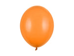 10 Stk. Luftballon Ø30cm "Uni Pastell" | Orange