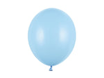100 Stk. Luftballon Ø30cm "Uni Pastell" | Baby Blue