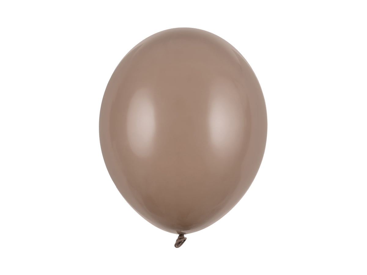 100 Stk. Luftballon Ø30cm "Uni Pastell" | Cappuccino
