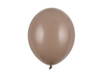 100 Stk. Luftballon Ø30cm "Uni Pastell" | Cappuccino