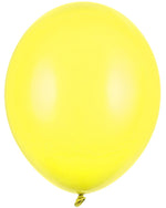50 Stk. Luftballon Ø30cm "Uni Metallic" | Zitronengelb