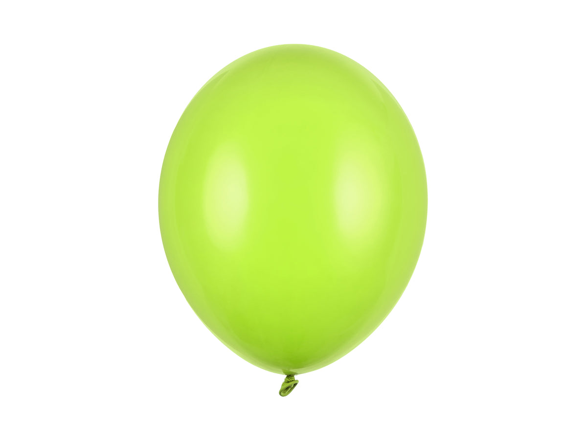 50 Stk. Luftballon Ø30cm "Uni Pastell" | Limettengrün