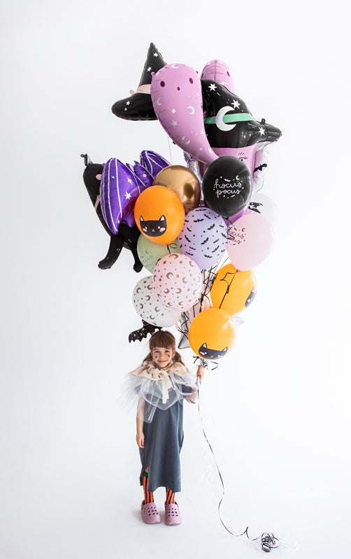 Luftballon Set "Halloween Hocus Pocus" | Ø30cm - 6Stk.