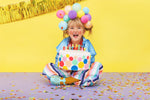 Geburtstagskerzen "Happy Birthday" 2,5 cm | Bunt