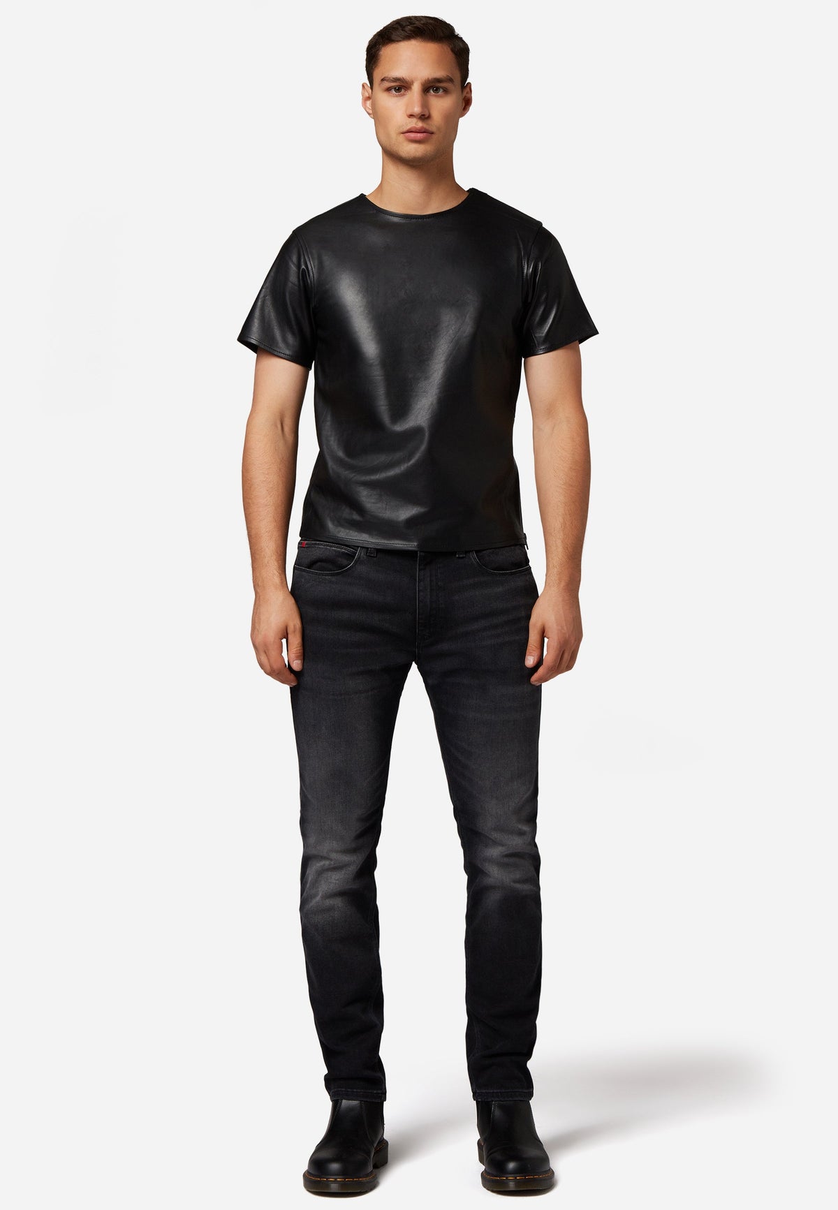 Leder Shirt