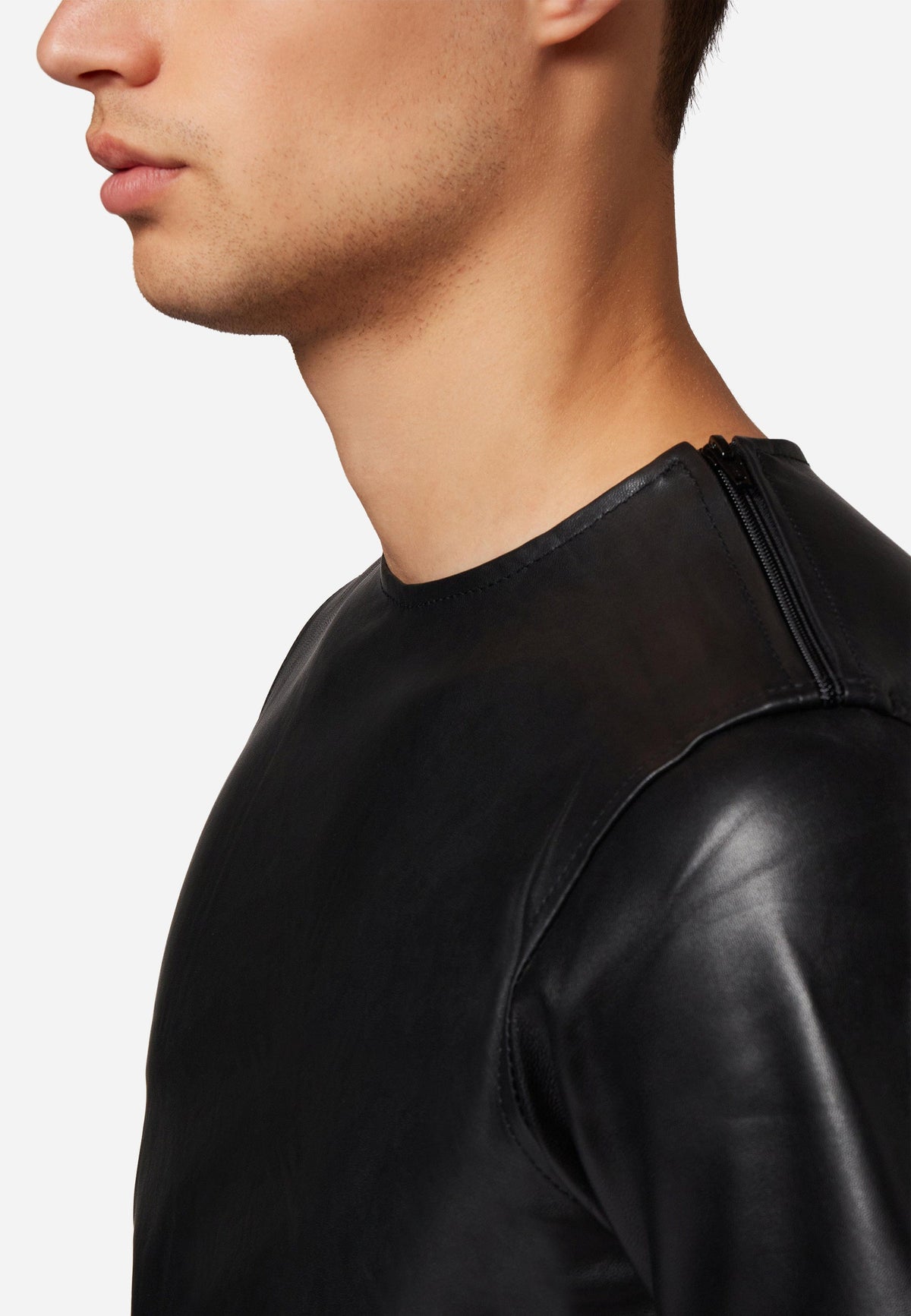Leder Shirt