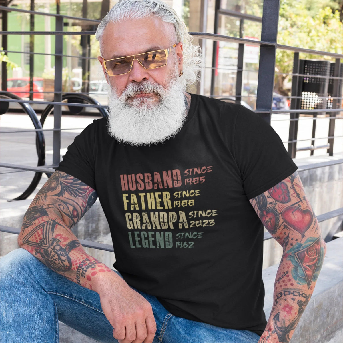 PAPA T-Shirt LEGEND personalisiert