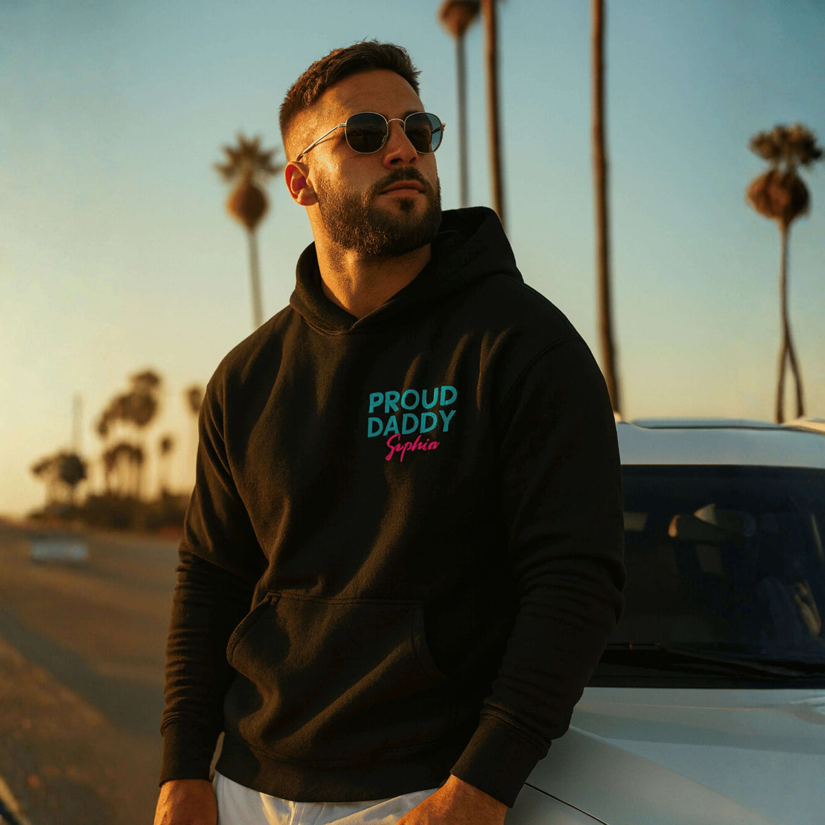 PAPA Hoodie PROUD personalisiert Namma Markt