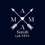 MAMA Hoodie ARROWS personalisiert