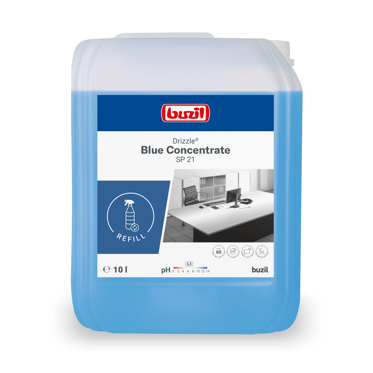 Drizzle® Blue Concentrate Universalreiniger blau | Kanister (10 l)
