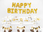 Servietten "Happy Birthday Gold" 20Stk./33x33cm