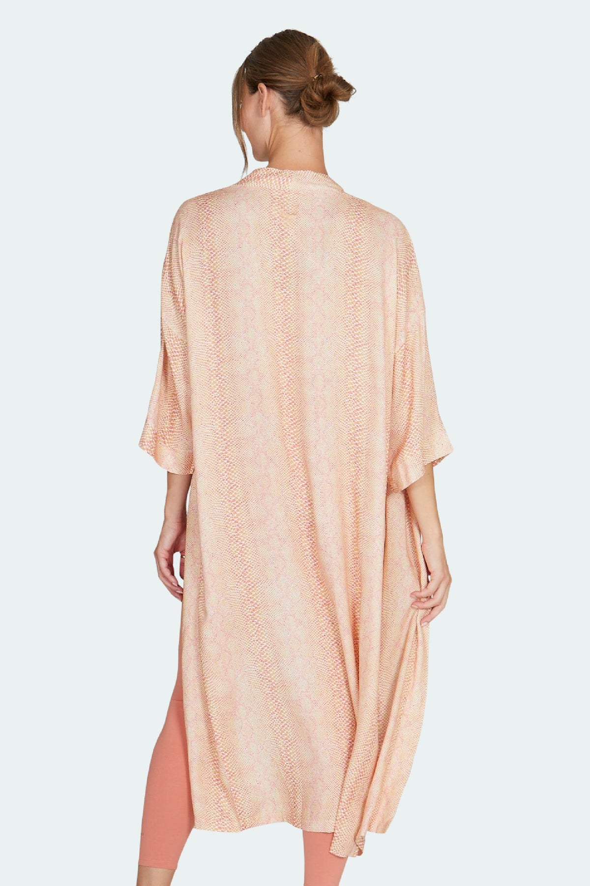 Kismet Kimono snake rose