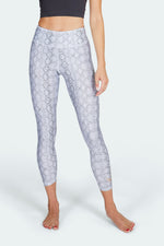 Lux Leggings  snake stone black white