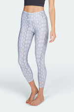 Lux Leggings  snake stone black white