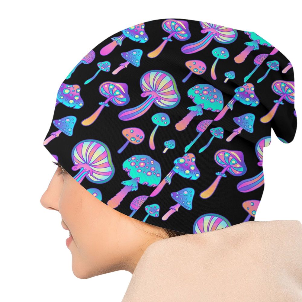 Psychedelic Skull Art Poster