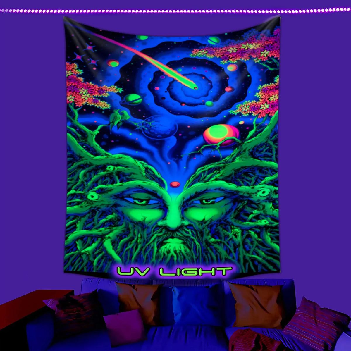 Aesthetic Wall Schwarzlichtposter