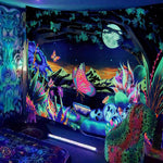 Animals and  Hippies Schwarzlichtposter