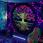 Trippy Kisses Schwarzlichtposter
