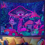 Psychedelic Light Schwarzlichtposter