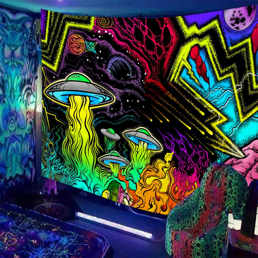 Organic UV Schwarzlichtposter