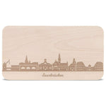 Frühstücksbrettchen Skyline Saarbrücken