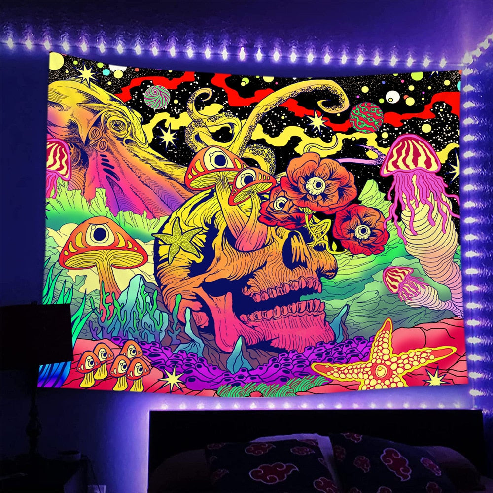 Unique UV Schwarzlichtposter