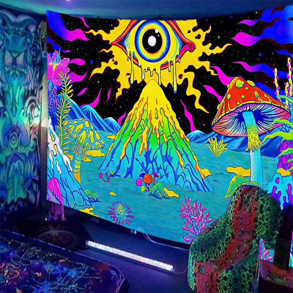 Organic UV Schwarzlichtposter