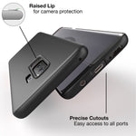 NALIA Ultra Slim Hardcase für Samsung Galaxy S9 Plus – Anti-Fingerabdruck & 0.5mm Dünn – PUREFIT (Matt & Leicht) – Marke aus Berlin