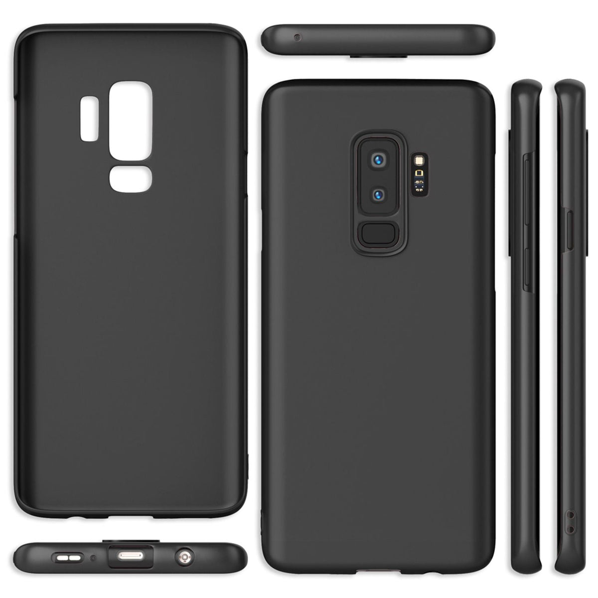 NALIA Ultra Slim Hardcase für Samsung Galaxy S9 Plus – Anti-Fingerabdruck & 0.5mm Dünn – PUREFIT (Matt & Leicht) – Marke aus Berlin