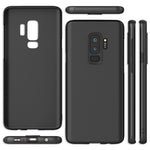 NALIA Ultra Slim Hardcase für Samsung Galaxy S9 Plus – Anti-Fingerabdruck & 0.5mm Dünn – PUREFIT (Matt & Leicht) – Marke aus Berlin