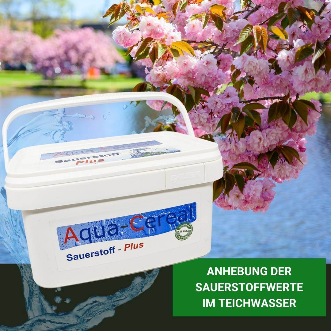 Aqua-Cereal® Sauerstoff-PLUS – Für Teiche O₂ Erhöhung
