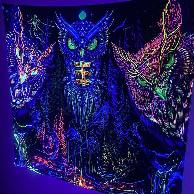 Famous UV Schwarzlichtposter