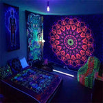 Mystisches UV Schwarzlichtposter