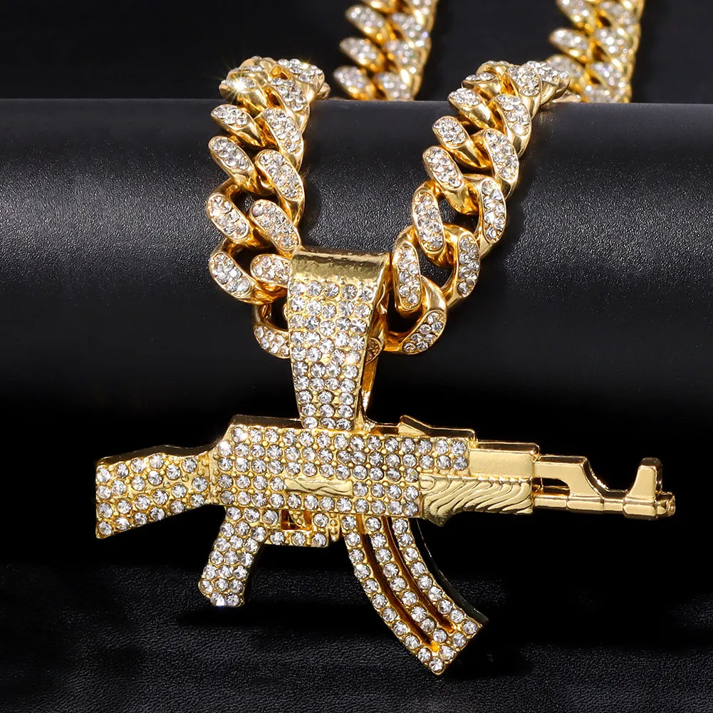 Hiphop Ak47 Halskette