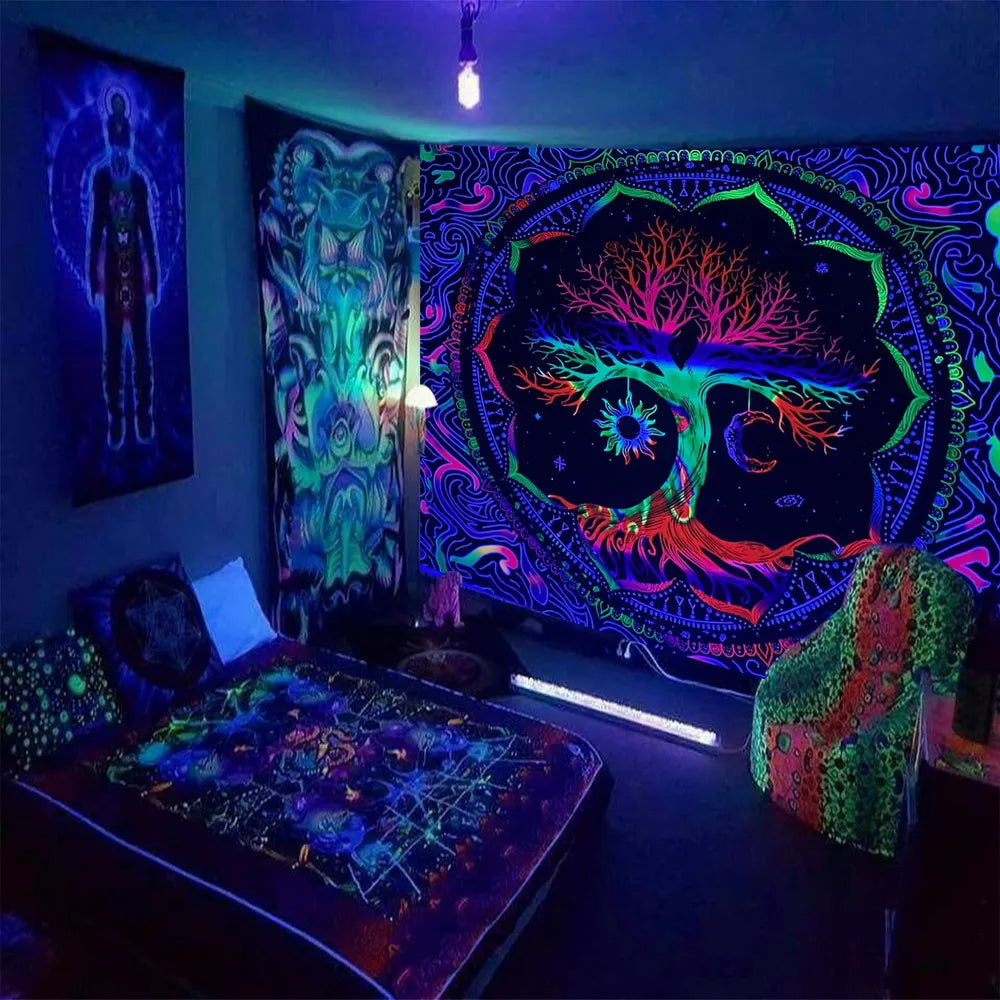 Monero UV Schwarzlichtposter