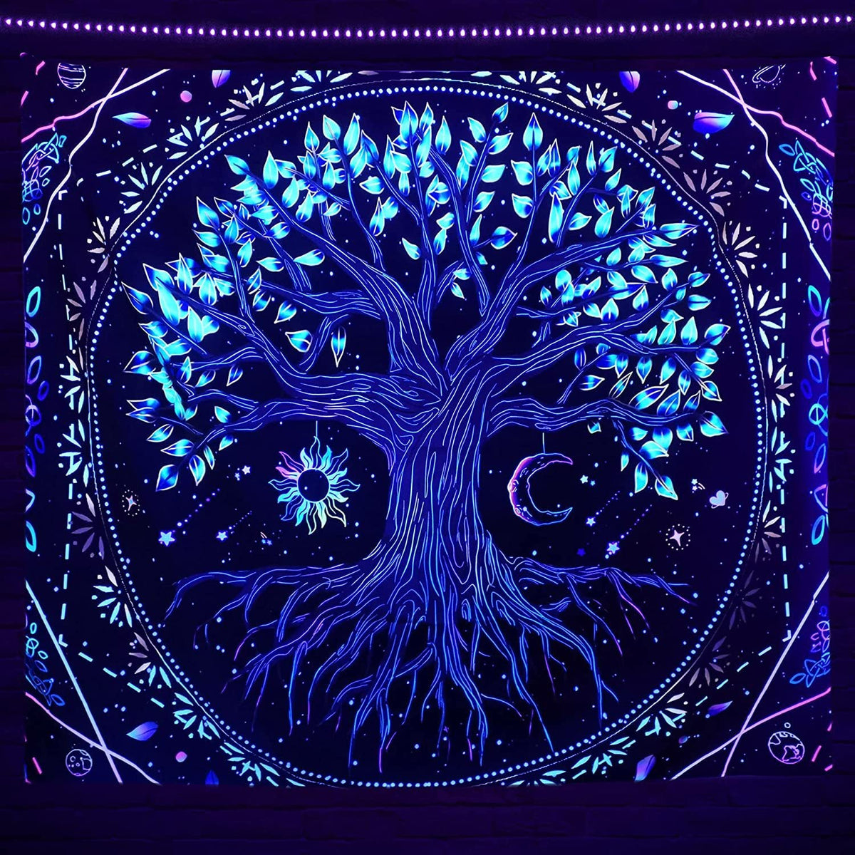 Meysterious Universe Schwarzlichtposter