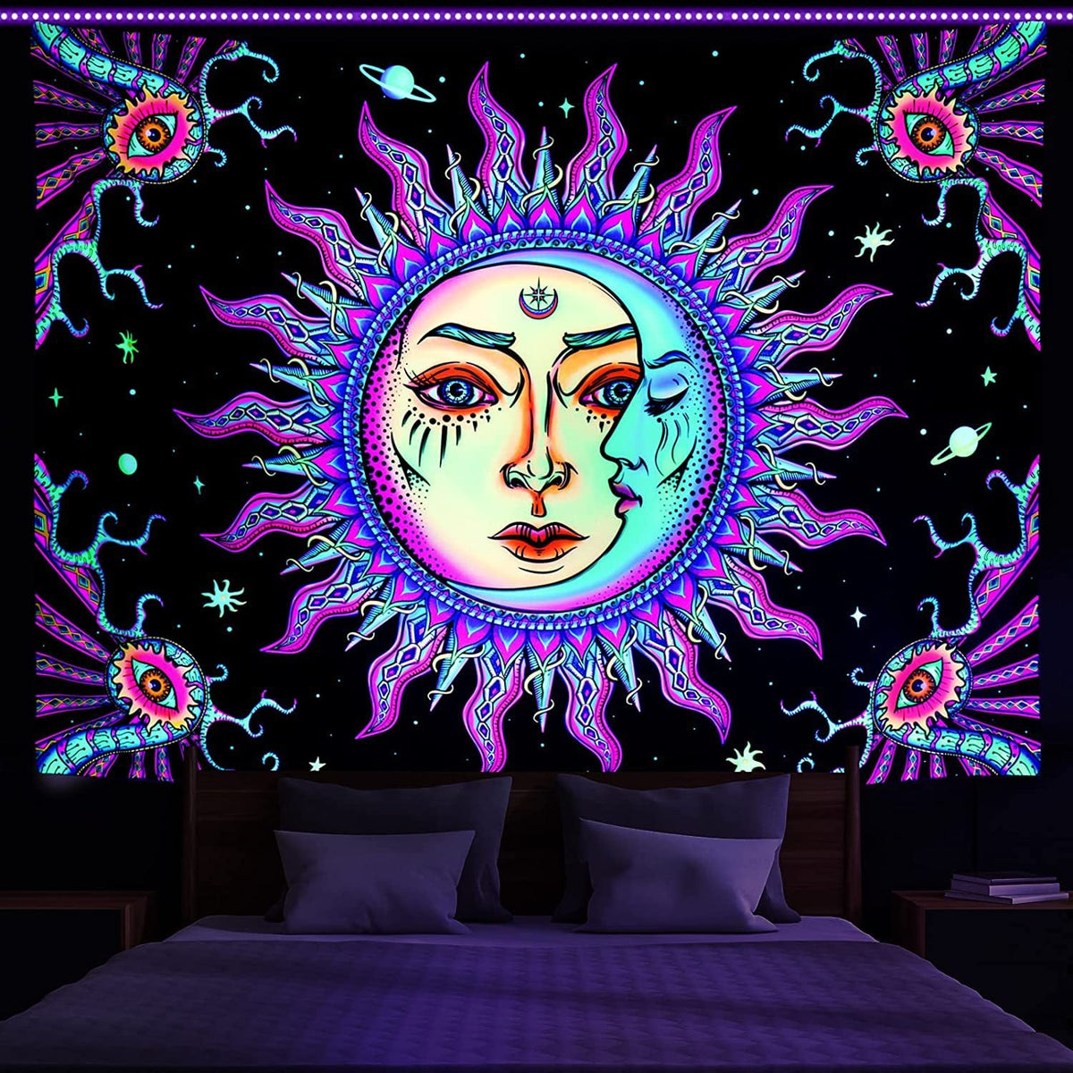 Cardano Block Schwarzlichtposter