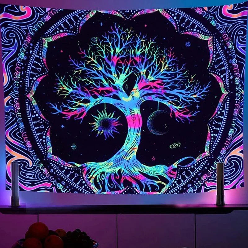 Mand UV Schwarzlichtposter