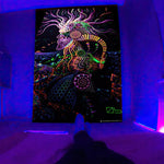 Dormitory Independent Schwarzlichtposter