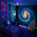 Starry UV Schwarzlichtposter