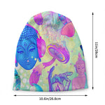 Psychedelic Skull Art Poster