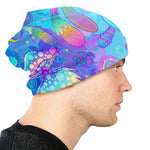 Psychedelic Skull Art Poster