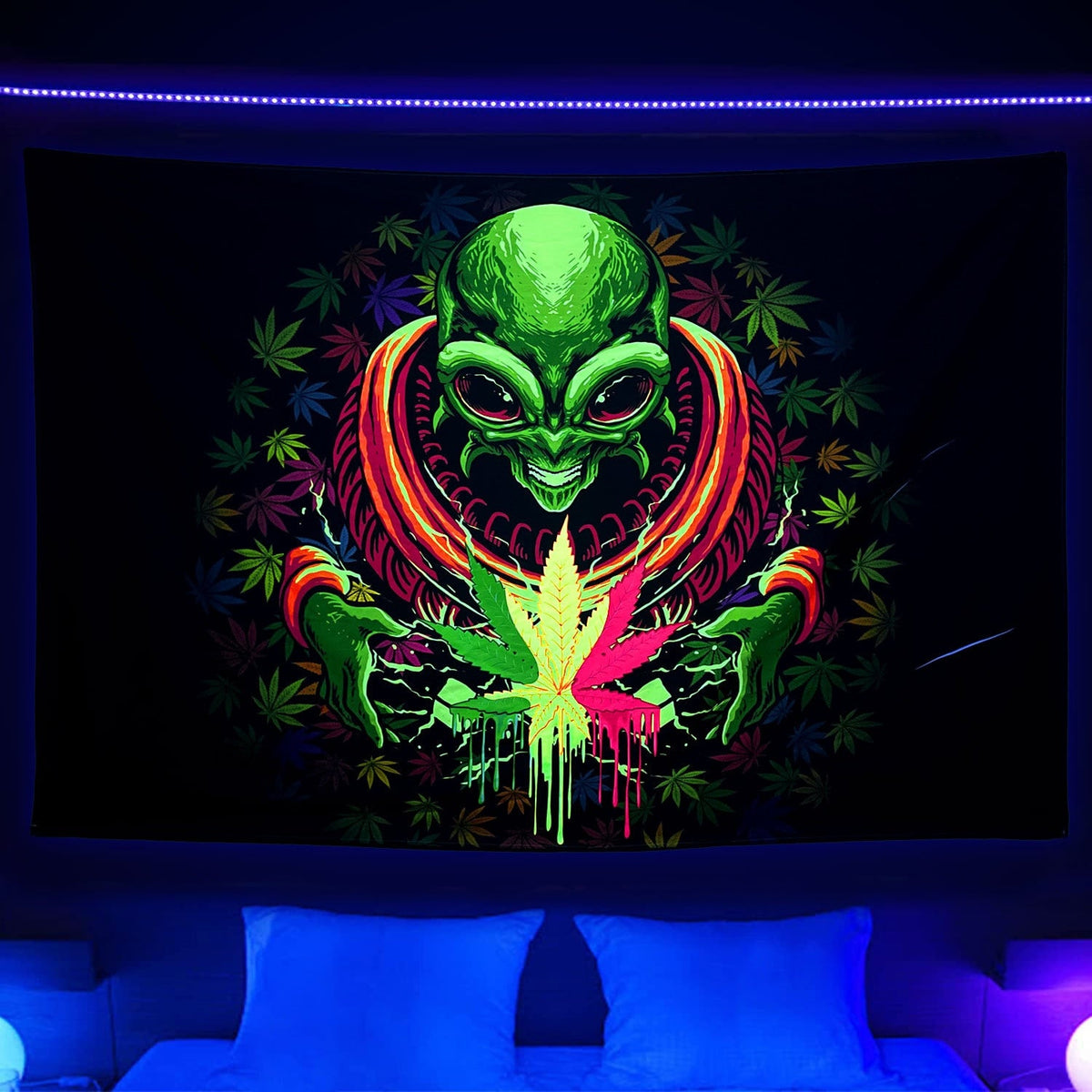 Night UV Schwarzlichtposter