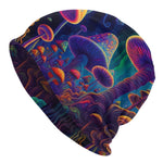 Psychedelic Skull Art Poster