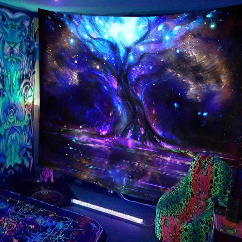 Organic UV Schwarzlichtposter