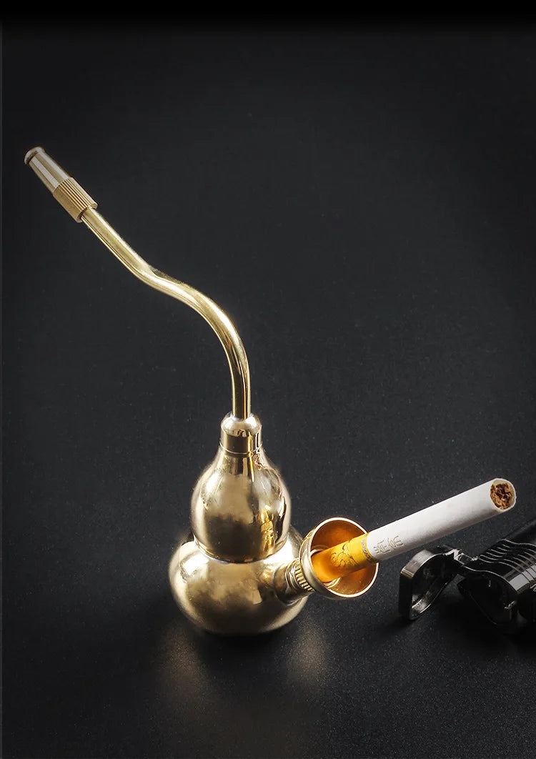 Golden Water Smoking Gadget