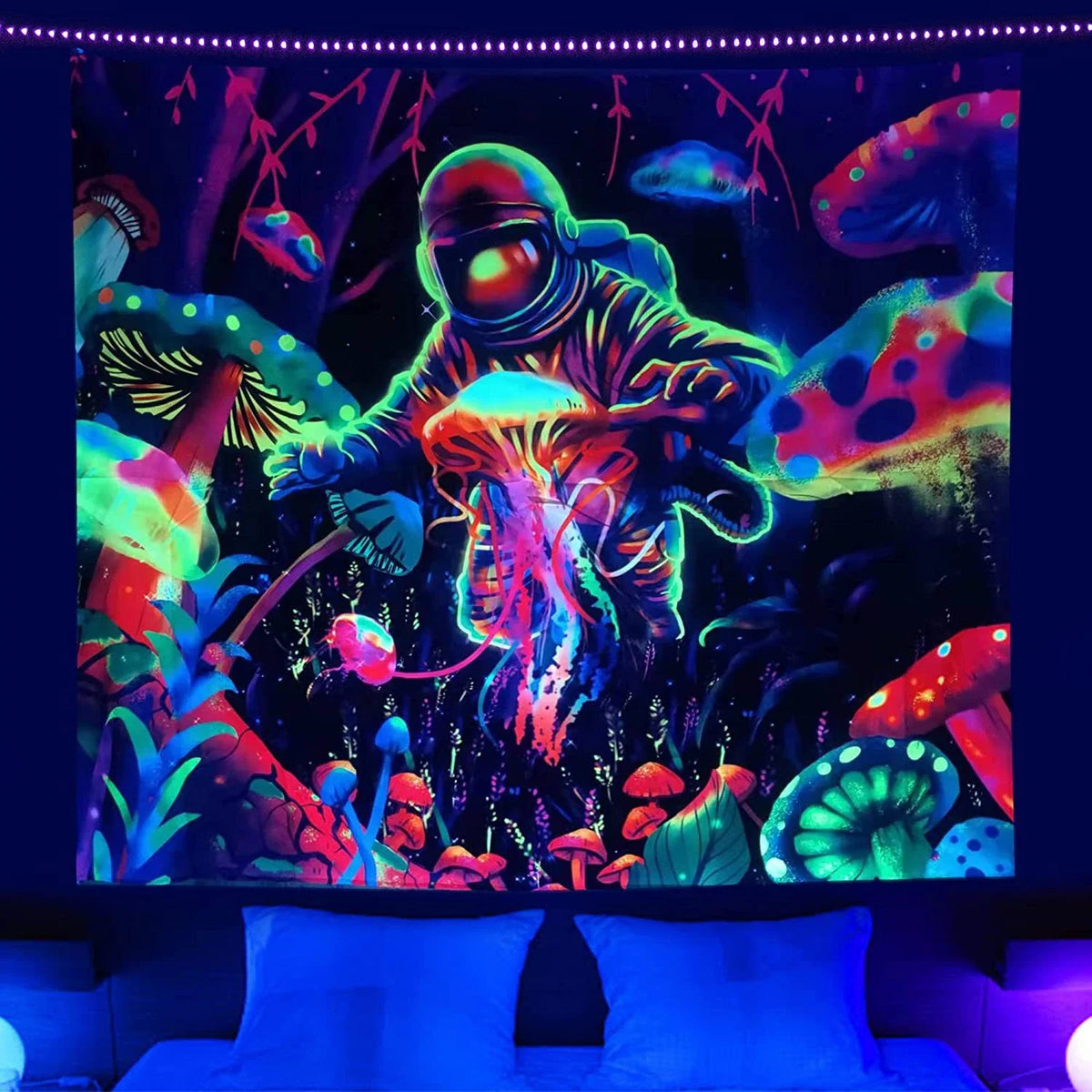 Mand UV Schwarzlichtposter