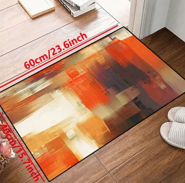 Geometrischer Abstrakt Design Teppich