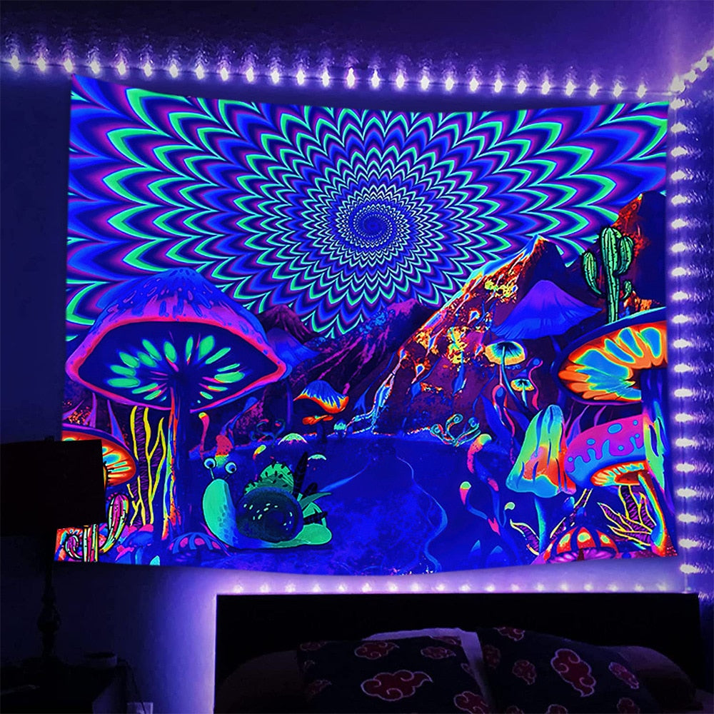 Unique UV Schwarzlichtposter