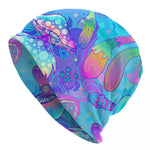 Psychedelic Skull Art Poster